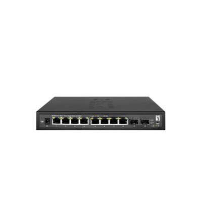 LevelOne LEVELONE GES-2110 Hilbert 10-Port Gigabit Smart Lite Switch Gigabit RJ45 SFP