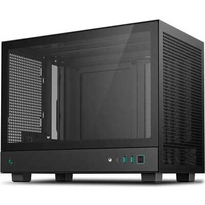 Deepcool DeepCool CH160 schwarz Mini Tower Gehäuse Mini-ITX Glasfenster