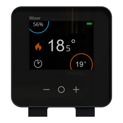 SCHNEIDER Electronics GmbH Wiser Raumthermostat mit Display - schwarz