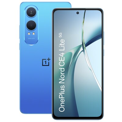 One Plus OnePlus Nord CE4 Lite 5G Smartphone Mega Blue 8/256GB Dual-SIM Android 14