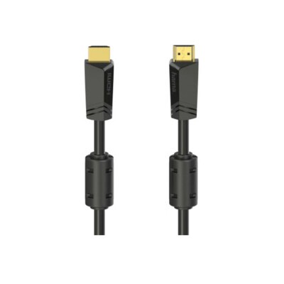 Hama 00205009 High Speed HDMI™-Kabel, Stecker - Stecker, 4K, Ethernet, vergoldet, 10,0 m